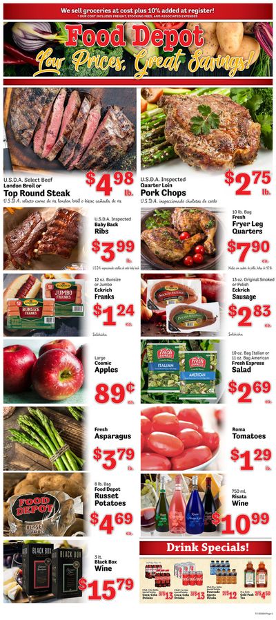Grocery & Drug offers in Kennesaw GA | Low Prices, Great Savings! in Food Depot | 2/20/2024 - 2/25/2024