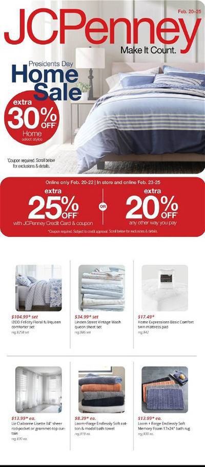 JC Penney catalogue in Plano TX | Make It Count | 2/20/2024 - 2/25/2024