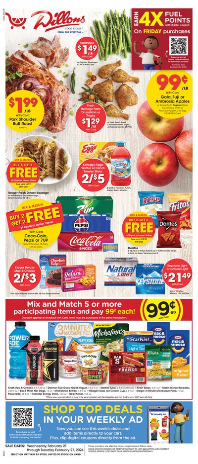 Grocery & Drug offers in Joplin MO | New Weekly Ad in Dillons | 2/21/2024 - 2/27/2024
