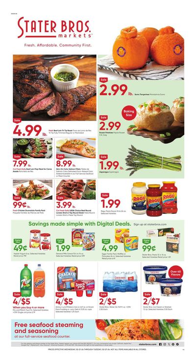 Grocery & Drug offers in La Puente CA | Save More in Stater Bros | 2/21/2024 - 2/27/2024