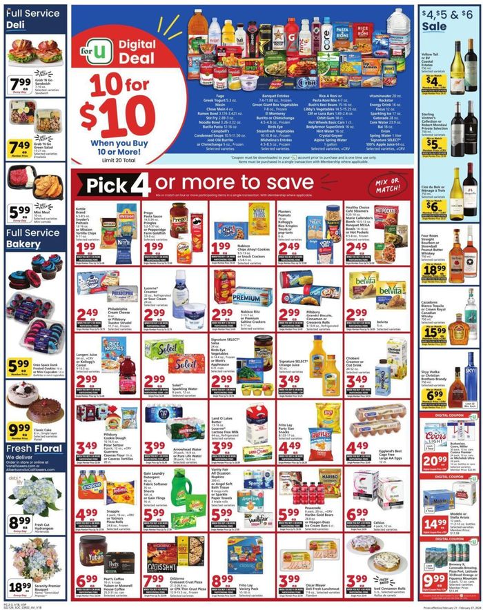 Vons catalogue in San Diego CA | Throwback For Your Savings | 2/21/2024 - 2/27/2024