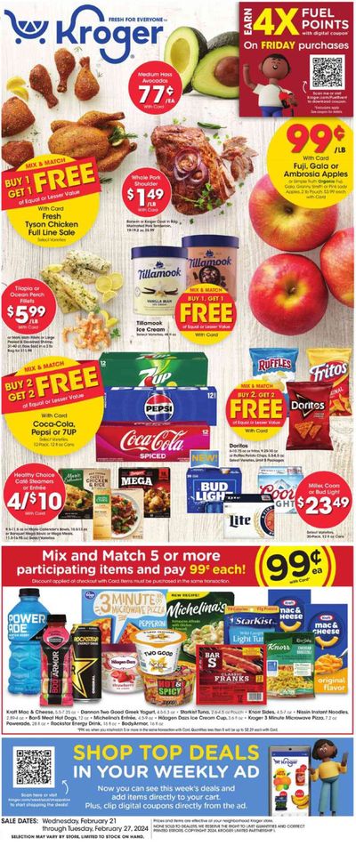 Grocery & Drug offers in Decatur IL | Top Deals in Kroger | 2/21/2024 - 2/27/2024