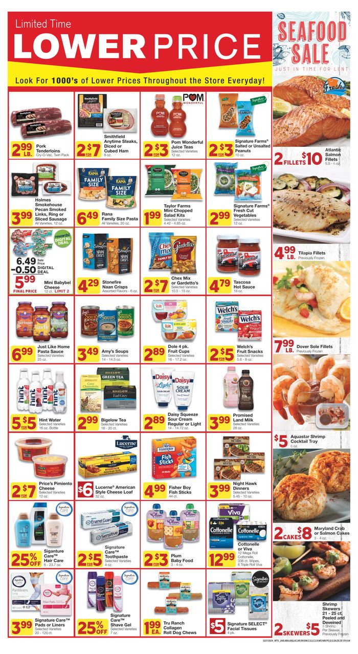 United Supermarkets catalogue in Odessa TX | On Sale February 21 | 2/21/2024 - 2/27/2024