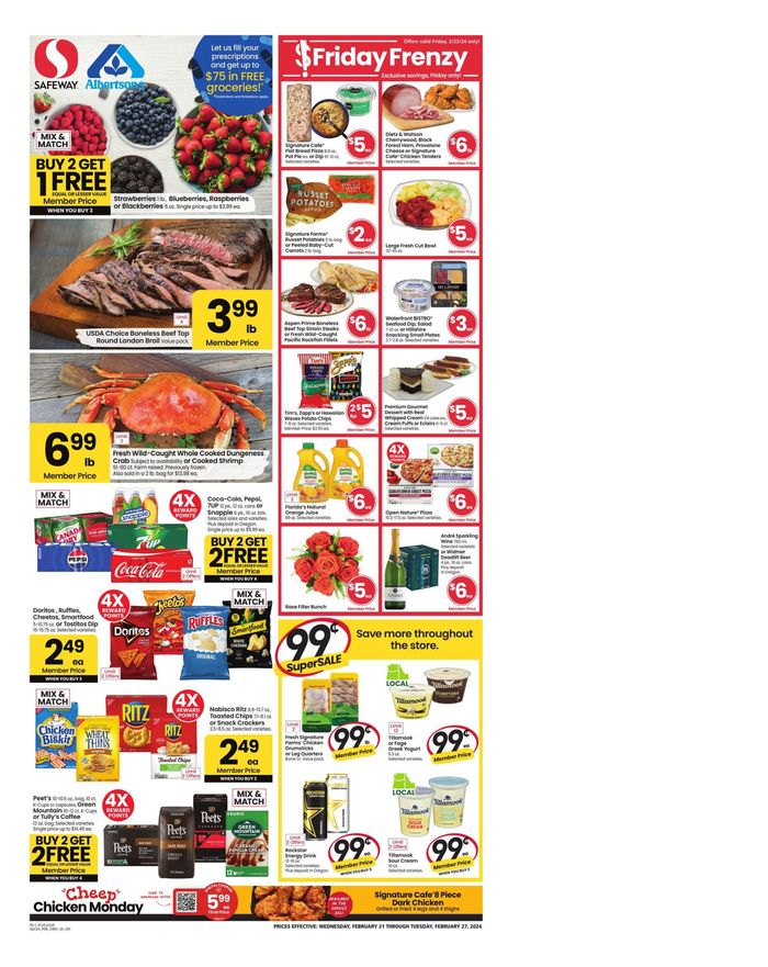 Albertsons in Roseburg OR Weekly Ads & Coupons Tiendeo