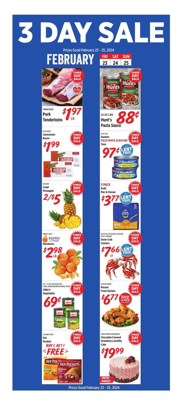 Rouses catalogue | Weekly Ad 21/02 | 2/21/2024 - 2/28/2024
