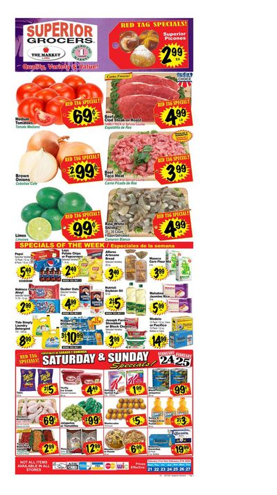 Grocery & Drug offers in Los Angeles CA | Quality, Variety & Value! in Superior Grocers | 2/21/2024 - 2/27/2024