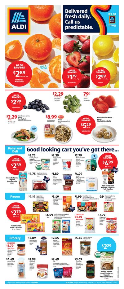 Discount Stores offers in Conroe TX | Weekly Ad Aldi in Aldi | 2/21/2024 - 2/27/2024