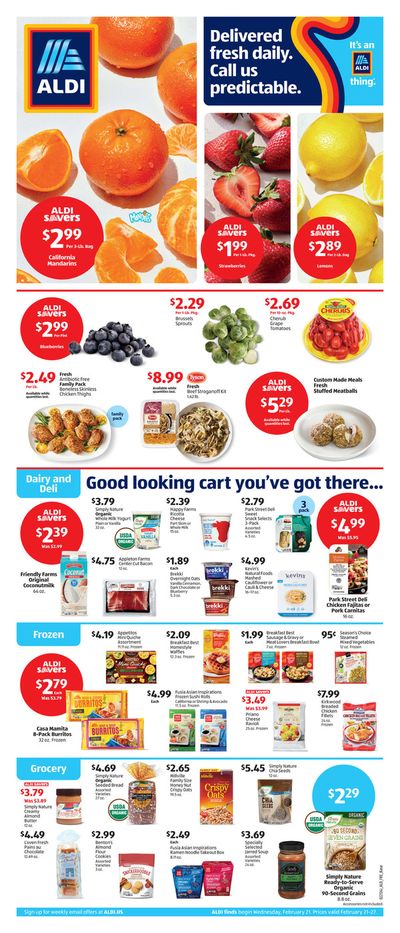 Discount Stores offers in Baltimore MD | Weekly Ad Aldi in Aldi | 2/21/2024 - 2/27/2024