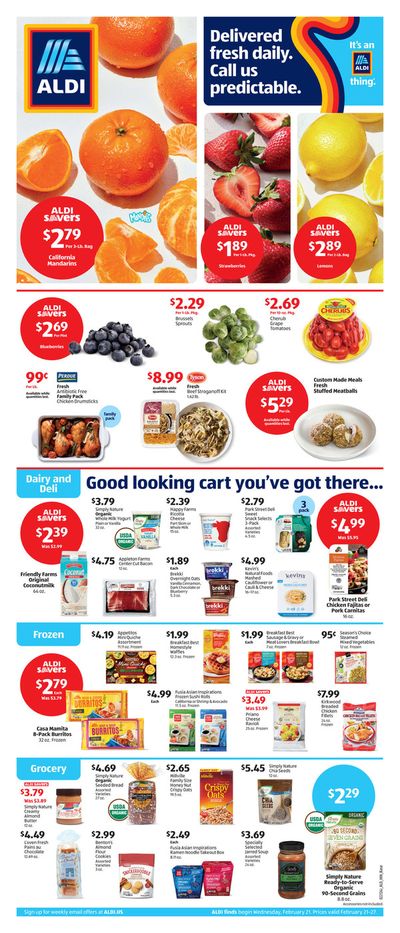 Discount Stores offers in Canton OH | Weekly Ad Aldi in Aldi | 2/21/2024 - 2/27/2024