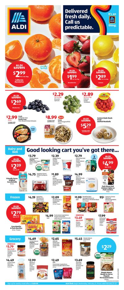 Discount Stores offers in Duluth GA | Weekly Ad Aldi in Aldi | 2/21/2024 - 2/27/2024
