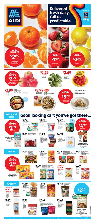 Discount Stores offers in Charlotte NC | Weekly Ad Aldi in Aldi | 2/21/2024 - 2/27/2024