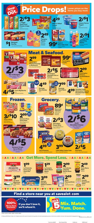 Grocery & Drug offers in Kansas City KS | Shop The Dot in Save a Lot | 2/21/2024 - 2/27/2024