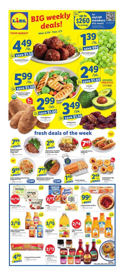 Grocery & Drug offers in Kennesaw GA | Big Weekly Deals in Lidl | 2/28/2024 - 3/5/2024