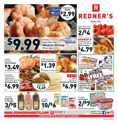 Grocery & Drug offers in Cherry Hill NJ | On Sale February_22_S36 in Redner's Warehouse | 2/22/2024 - 2/28/2024