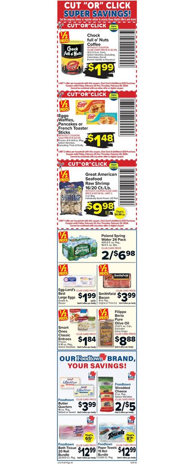 Grocery & Drug offers in Newark NJ | Super Savings in Foodtown supermarkets | 2/27/2024 - 2/29/2024