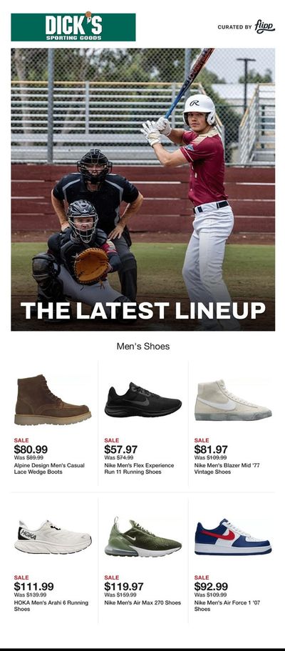 Sports offers in Elizabeth NJ | The Latest Lineup in Dick's Sporting Goods | 2/26/2024 - 2/27/2024