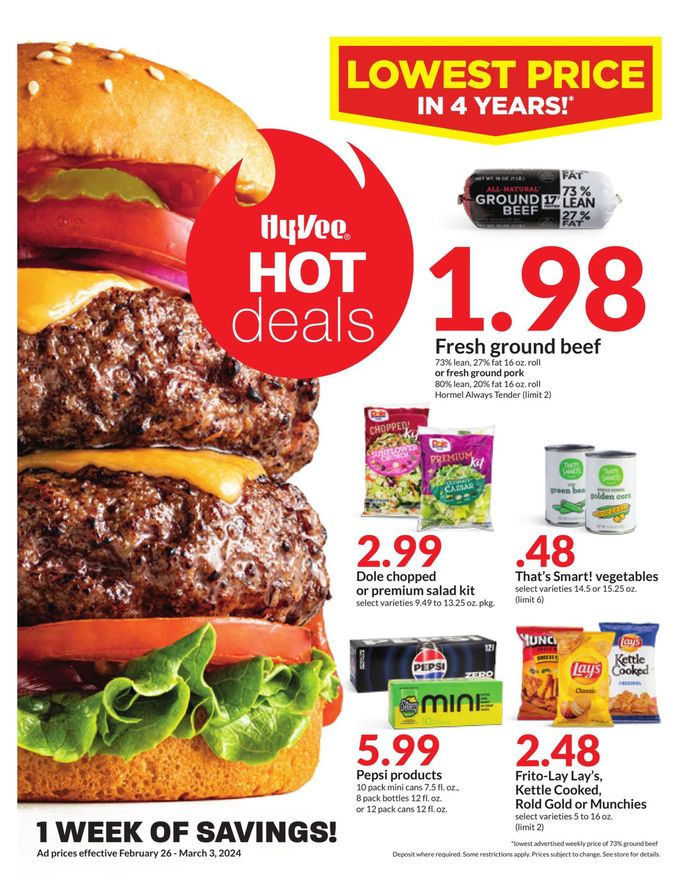 Hy-Vee catalogue in Edwards IL | DigDotCom | 2/26/2024 - 3/3/2024