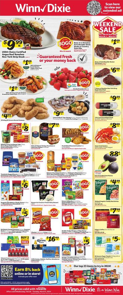 Grocery & Drug offers in Coral Gables FL | Weekly Circular Florida in Winn Dixie | 2/28/2024 - 3/5/2024
