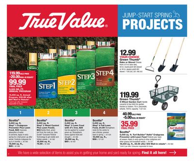 Tools & Hardware offers in Chicago Ridge IL | True Value Sale 31 in True Value | 2/27/2024 - 3/31/2024