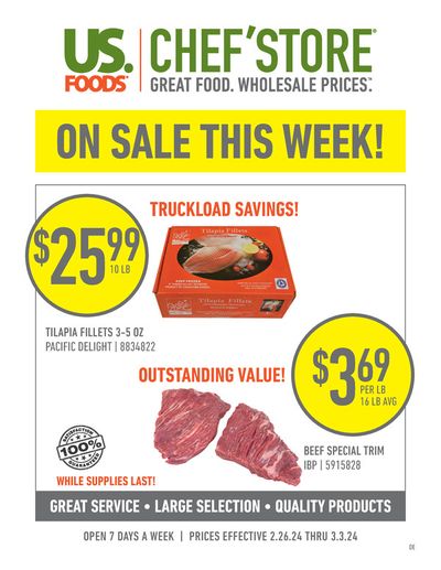 Grocery & Drug offers in San Francisco CA | On Sale This Week in Chef'Store | 2/27/2024 - 3/3/2024