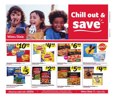 Winn Dixie catalogue in Jacksonville FL | Chill Out & Save | 2/28/2024 - 3/12/2024