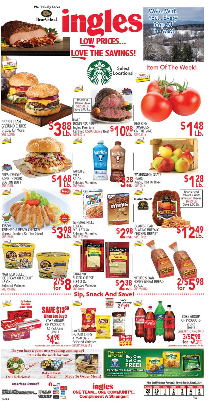 Ingles Markets catalogue | Low Prices | 2/28/2024 - 3/5/2024