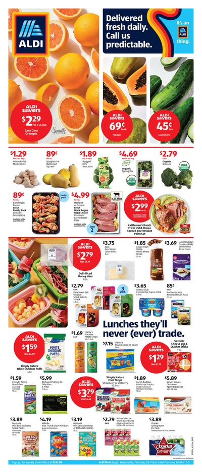 Discount Stores offers in Mesquite TX | Weekly Ad Aldi in Aldi | 2/28/2024 - 3/5/2024