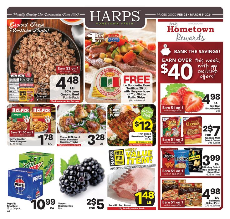 Harp's Market catalogue in Hot Springs National Park AR | Harp's Market New Ad | 2/29/2024 - 3/5/2024