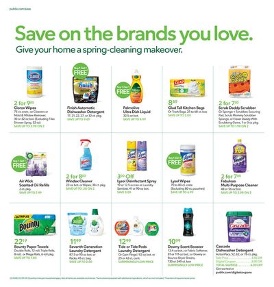 Grocery & Drug offers in Clarkston GA | Publix Spring Cleaning Savings in Publix | 2/29/2024 - 3/5/2024