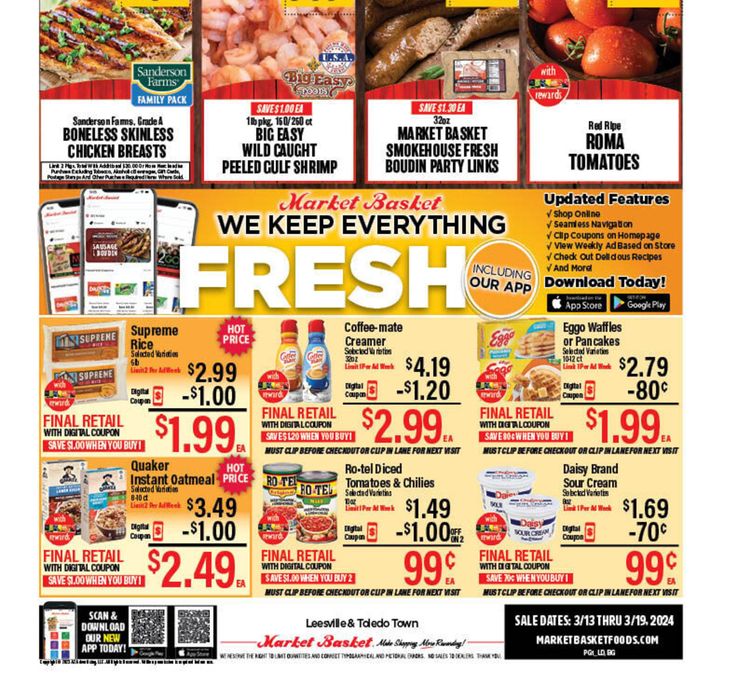 Market Basket Lake Charles LA 4950 Lake St Store Hours & Deals