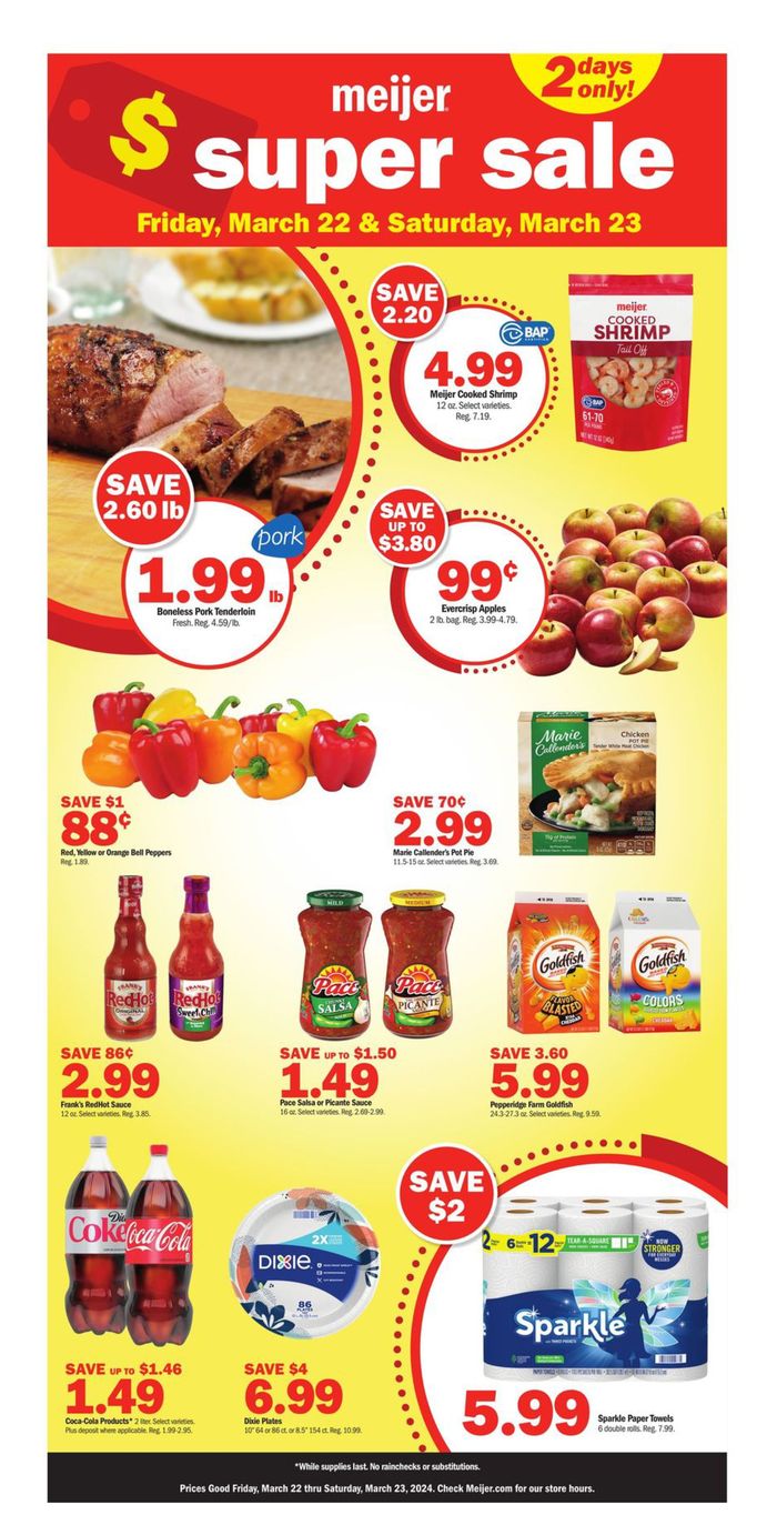 Meijer Corunna MI 2591 E M21 Store Hours & Deals Tiendeo