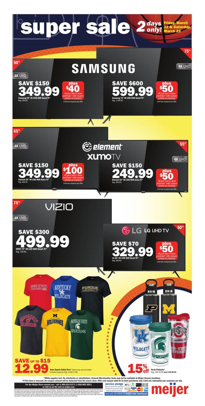 Meijer Corunna MI 2591 E M21 Store Hours & Deals Tiendeo