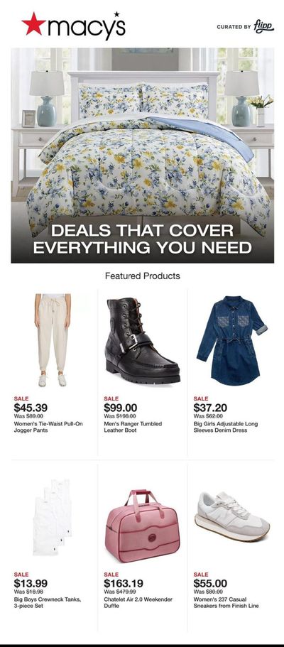 Macy's catalogue | Deals That Cover Everything You Need | 3/25/2024 - 3/28/2024