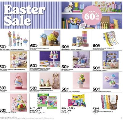 Michaels catalogue | Easter Sale | 3/27/2024 - 3/30/2024