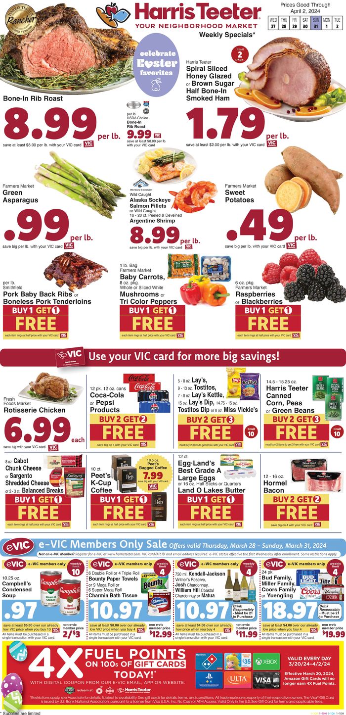 Harris Teeter in Boone NC Weekly Ads & Coupons Tiendeo