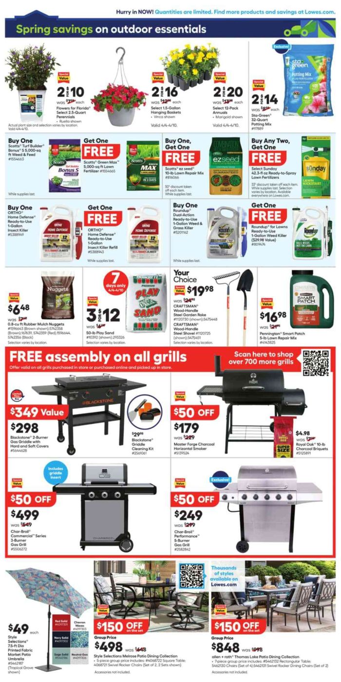 Lowe's Deals & Catalogues April 2024 Tiendeo