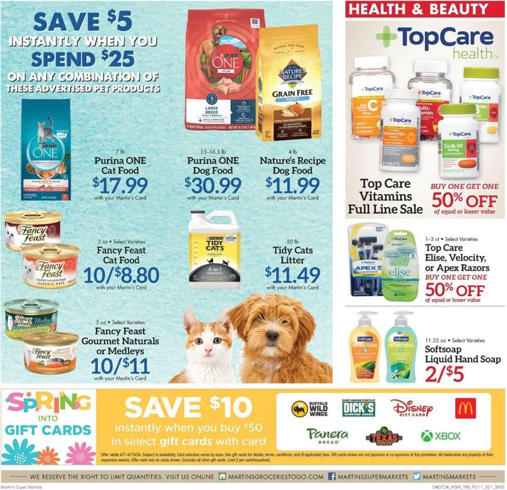 Martin's Altoona PA 2032 E Pleasant Valley Rd Store Hours & Deals