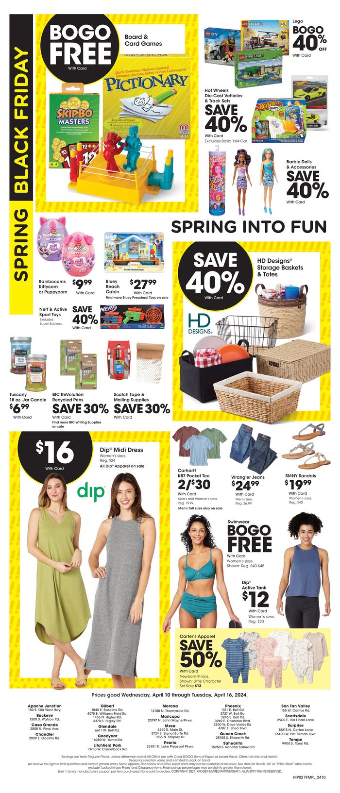 Fry's in Tucson AZ Easter Ads & Coupons Tiendeo