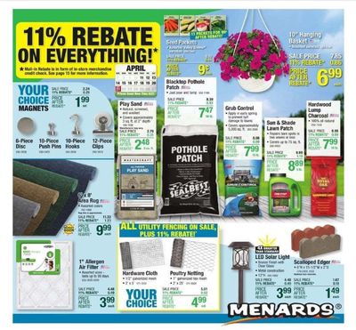 Menards catalogue in Columbus OH | Menards Weekly Ad April 11 – April 21, 2024 | 4/11/2024 - 4/21/2024