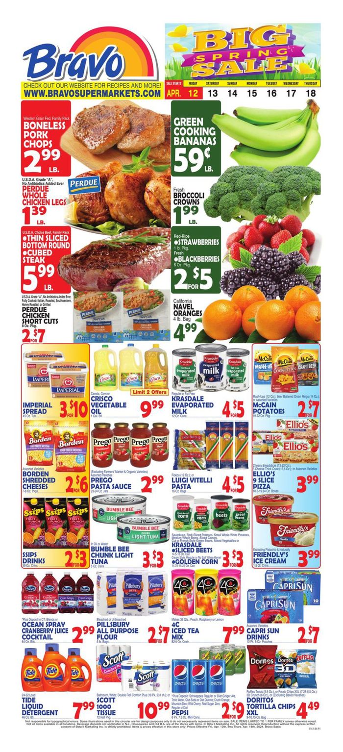 Bravo Supermarkets Ocala FL 1929 SW College Rd Store Hours & Deals