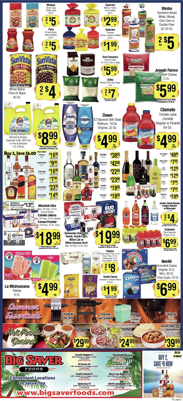 Big Saver Foods in Rosemead CA Mother's Day Ads & Coupons Tiendeo