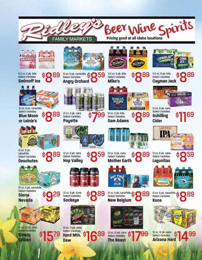 Ridley's Family Markets in Blackfoot ID Memorial Day Ads & Coupons