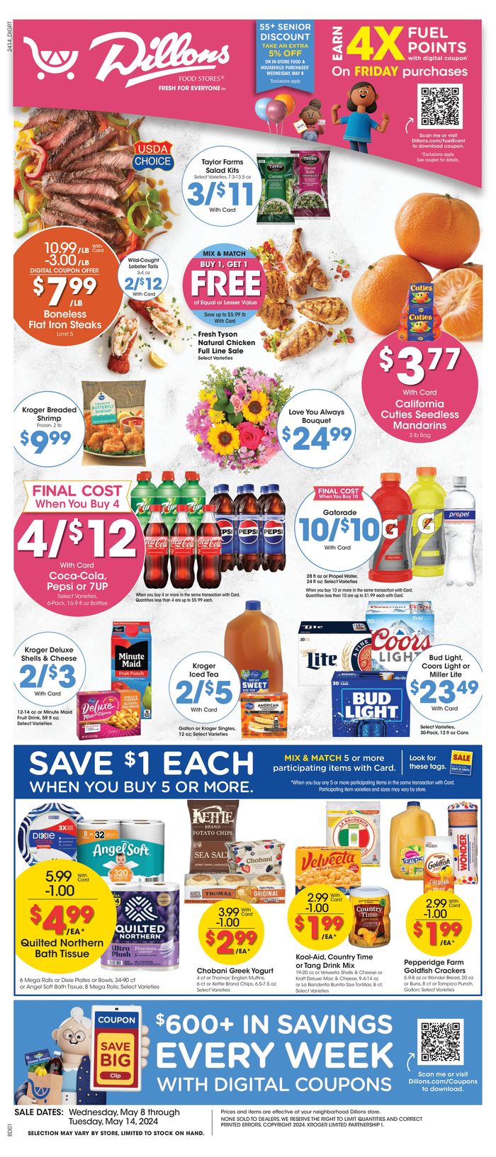 Dillons in Topeka KS | Mother's Day Ads & Coupons | Tiendeo