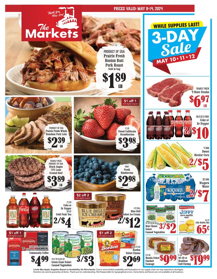 The Markets Natchez MS 31 Sgt. S Prentiss Dr. Store Hours & Deals