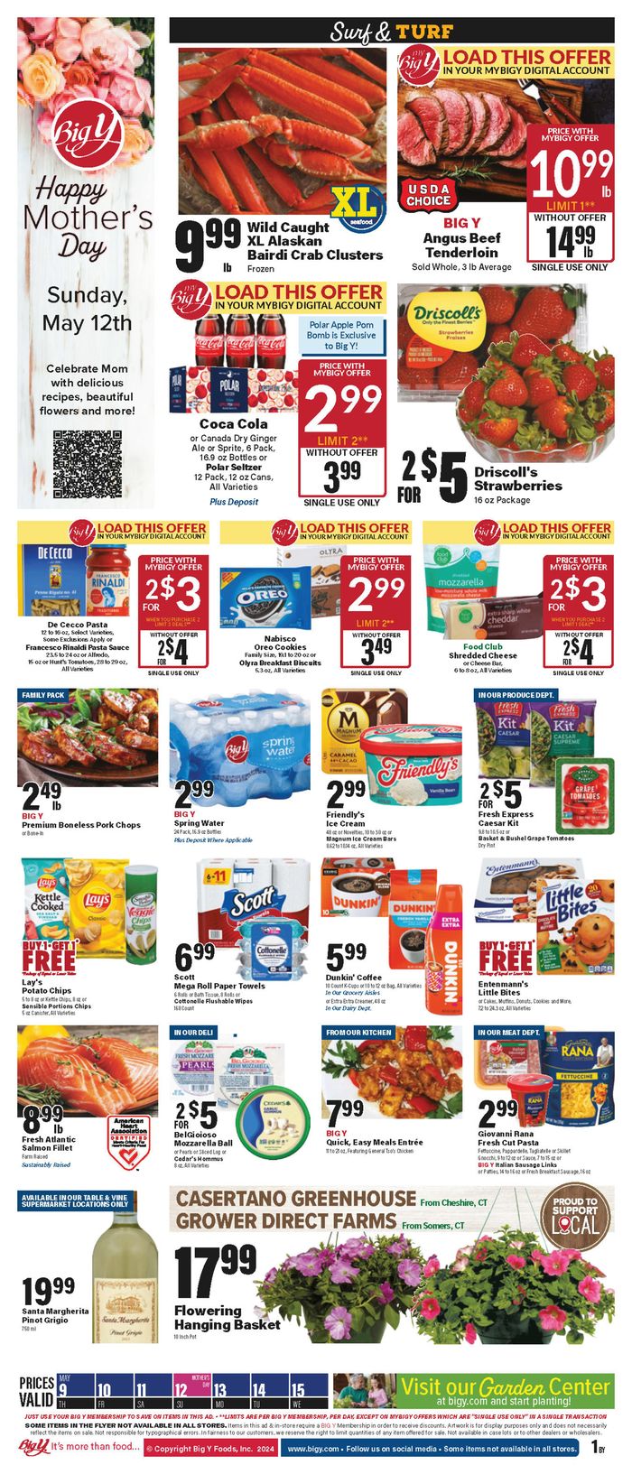 Big Y in South Hadley MA Mother's Day Ads & Coupons Tiendeo