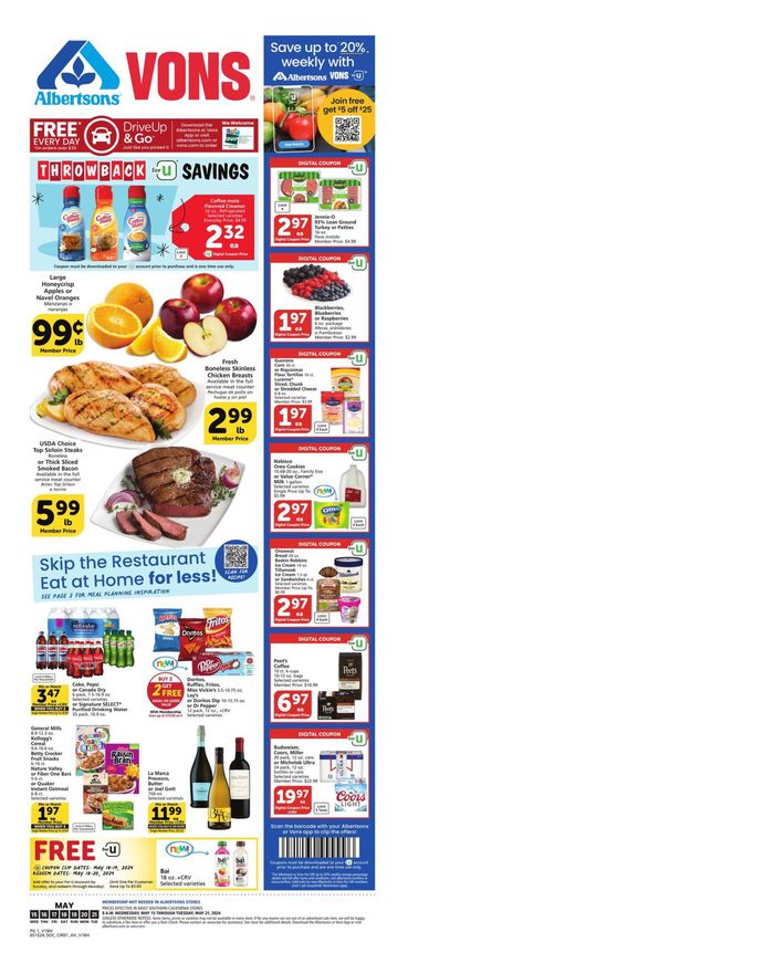 Albertsons in El Cajon CA Memorial Day Ads & Coupons Tiendeo