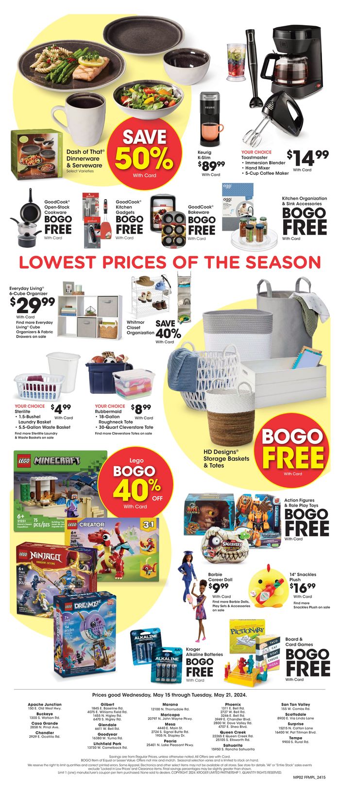 Fry's Flagstaff AZ 201 N Switzer Canyon Dr Store Hours & Deals Tiendeo