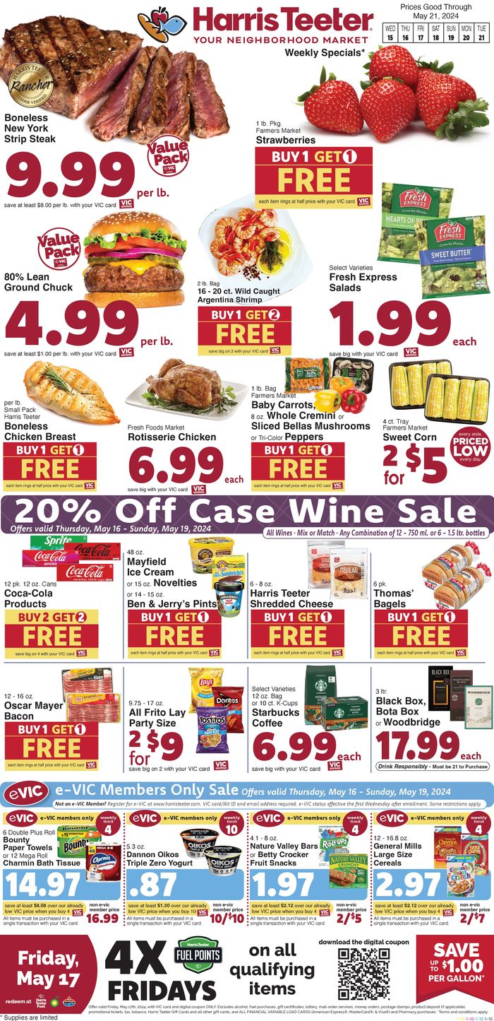 Harris Teeter in Goldsboro NC Memorial Day Ads & Coupons Tiendeo