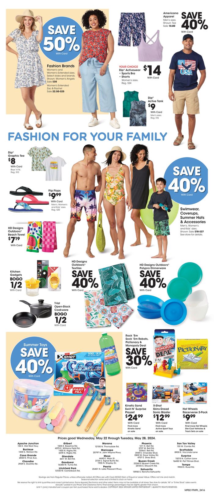 Fry's in Yuma AZ | Memorial Day Ads & Coupons | Tiendeo