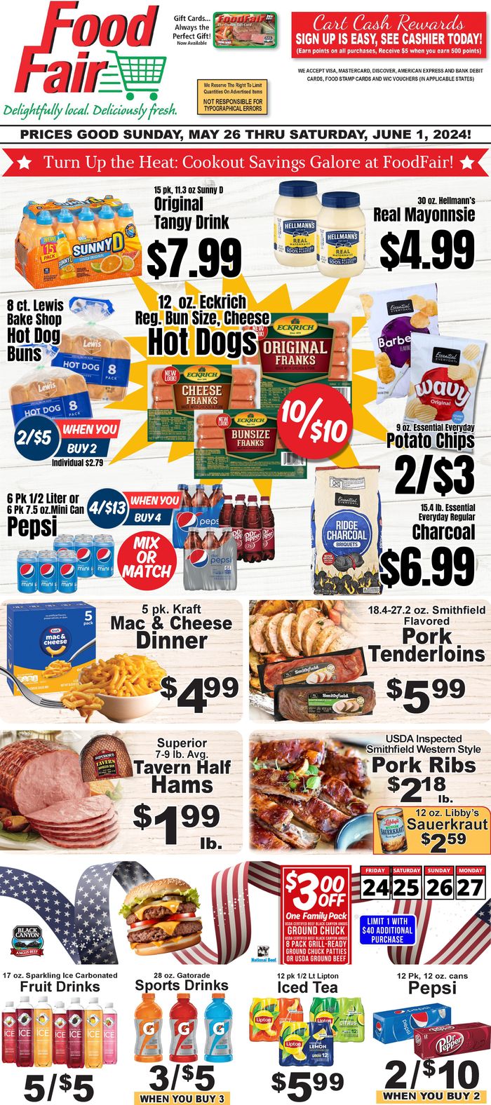 FoodFair Poca WV RT 62. Main Street Store Hours & Deals Tiendeo